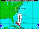 The 5 day projection for Hurricane Joaquin would place the storm off the coast of North Carolina by October 5 and headed toward Southern New England by the following day. [NOAA graphic]